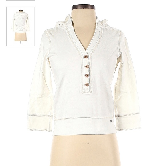 Hollister Jackets & Blazers - Vintage Hollister Crop Hoodie Sweater